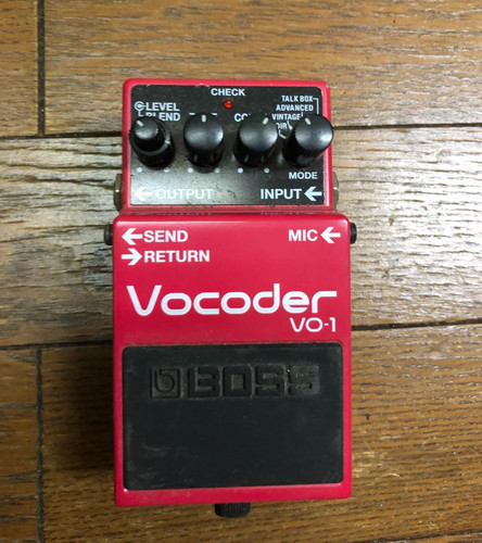 Boss vocoder guitar - boss,