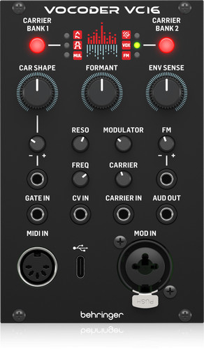 Behringer vocoder vc16 - vc16, new