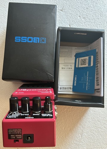 Boss vocoder effects - vo-1,