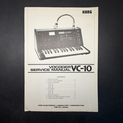 Vintage korg vocoder - vintage,
