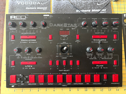 Red sound systems darkstar - red,